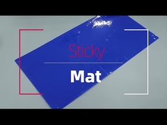 30 परत आसान छीलने वाली पॉलीथीन शीट्स LDPE फ्लोर मैट नंबर्ड कॉर्नर टैब्स के साथ